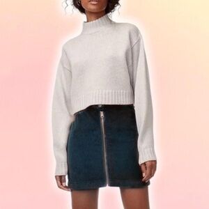 NWT Aritzia Blue Lily Mini Skirt 0